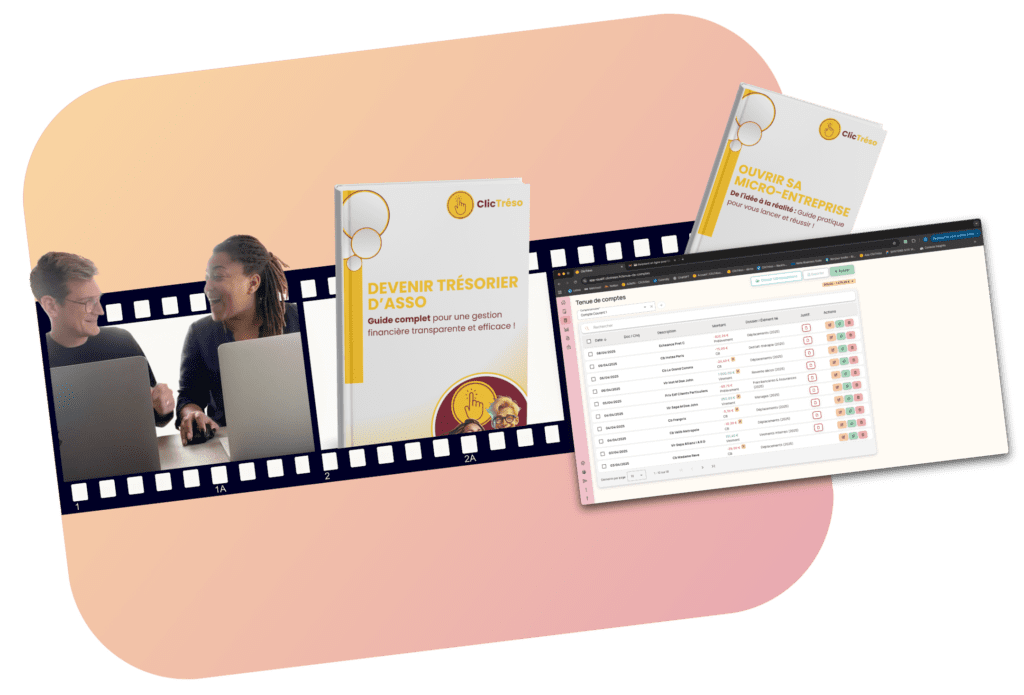 La boîte à outils de ClicTréso : ebooks gratuits, vidéos tuto, webinaires, tout ce que vous devez savoir pour votre association ou micro-entreprise est ici !