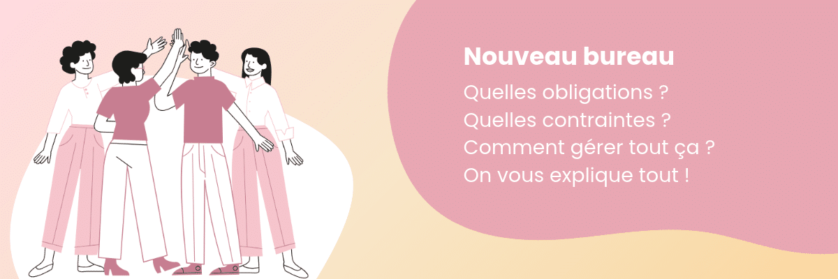 Renouvellement de bureau associatif : élection, PV, déclaration en préfecture...